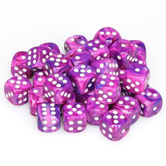 Chessex: D6 Festive™ DICE SET - 12MM | Galaxy Games LLC