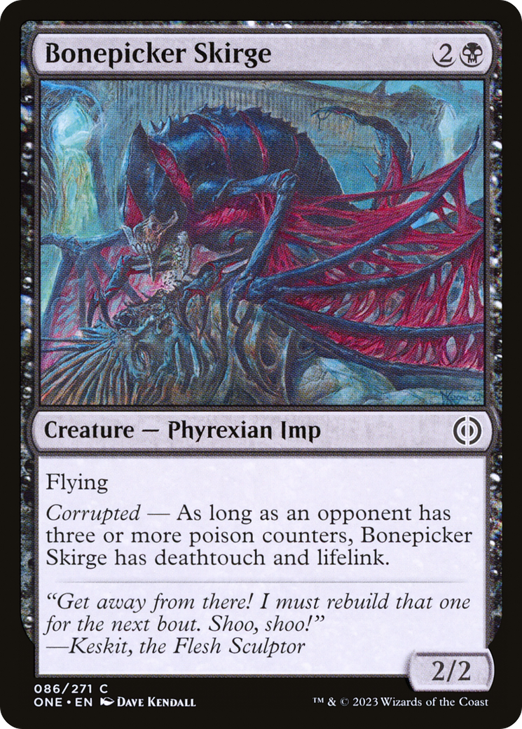 Bonepicker Skirge [Phyrexia: All Will Be One] | Galaxy Games LLC