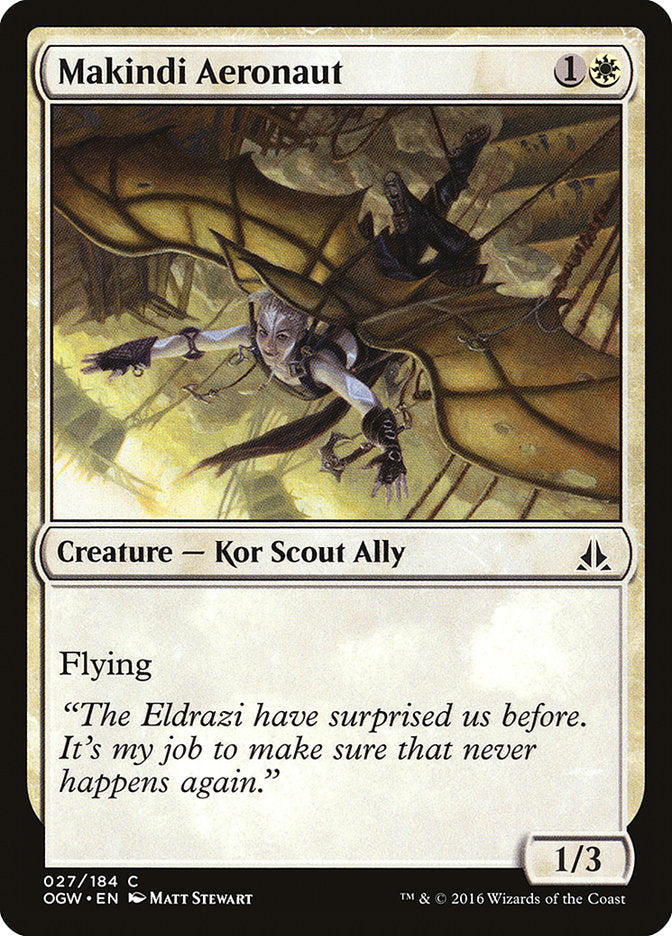 Makindi Aeronaut [Oath of the Gatewatch] | Galaxy Games LLC