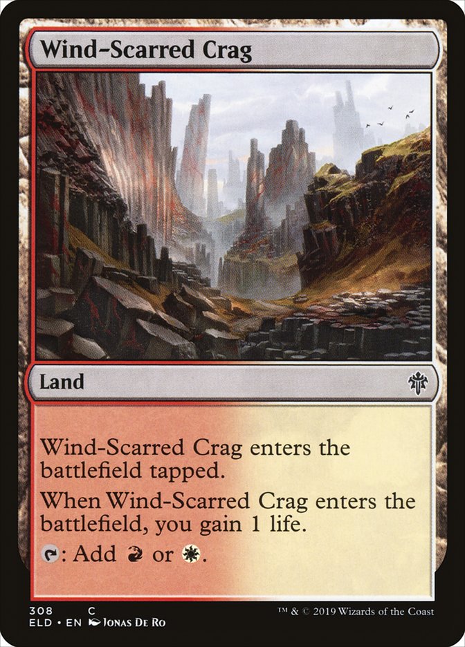 Wind-Scarred Crag [Throne of Eldraine] | Galaxy Games LLC