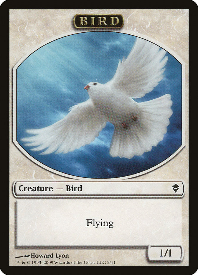 Bird Token [Zendikar Tokens] | Galaxy Games LLC