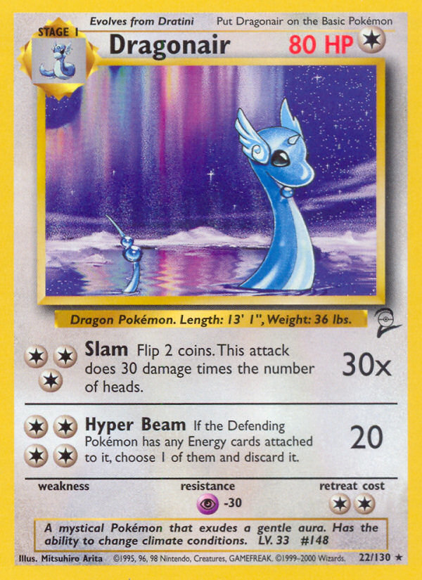 Dragonair (22/130) [Base Set 2] | Galaxy Games LLC