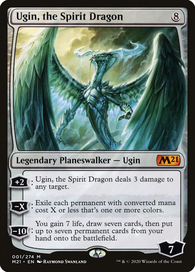 Ugin, the Spirit Dragon [Core Set 2021] | Galaxy Games LLC