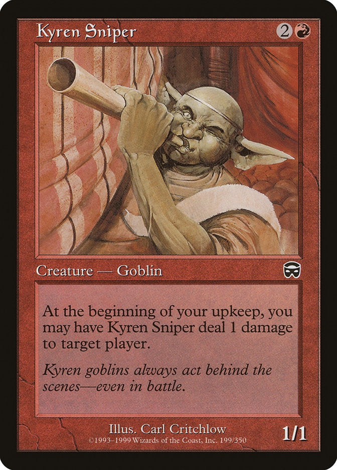 Kyren Sniper [Mercadian Masques] | Galaxy Games LLC