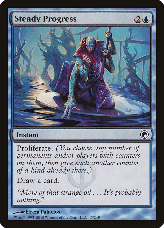 Steady Progress [Scars of Mirrodin] | Galaxy Games LLC