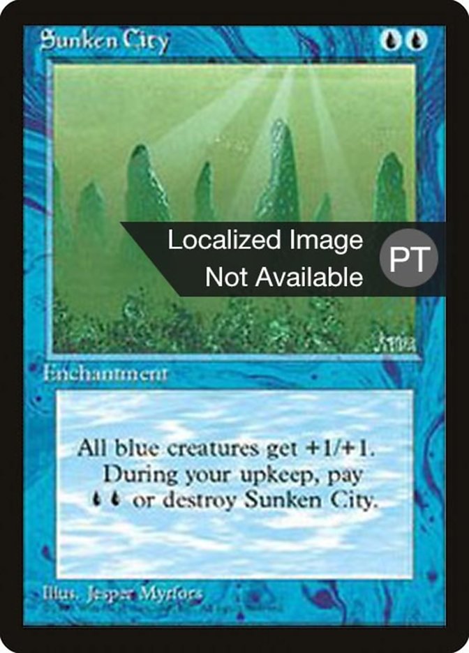 Sunken City [Fourth Edition (Foreign Black Border)] | Galaxy Games LLC