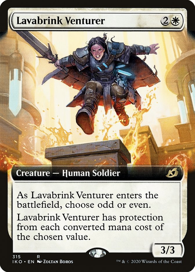 Lavabrink Venturer (Extended Art) [Ikoria: Lair of Behemoths] | Galaxy Games LLC