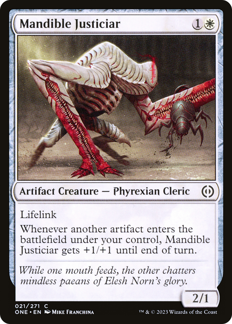 Mandible Justiciar [Phyrexia: All Will Be One] | Galaxy Games LLC