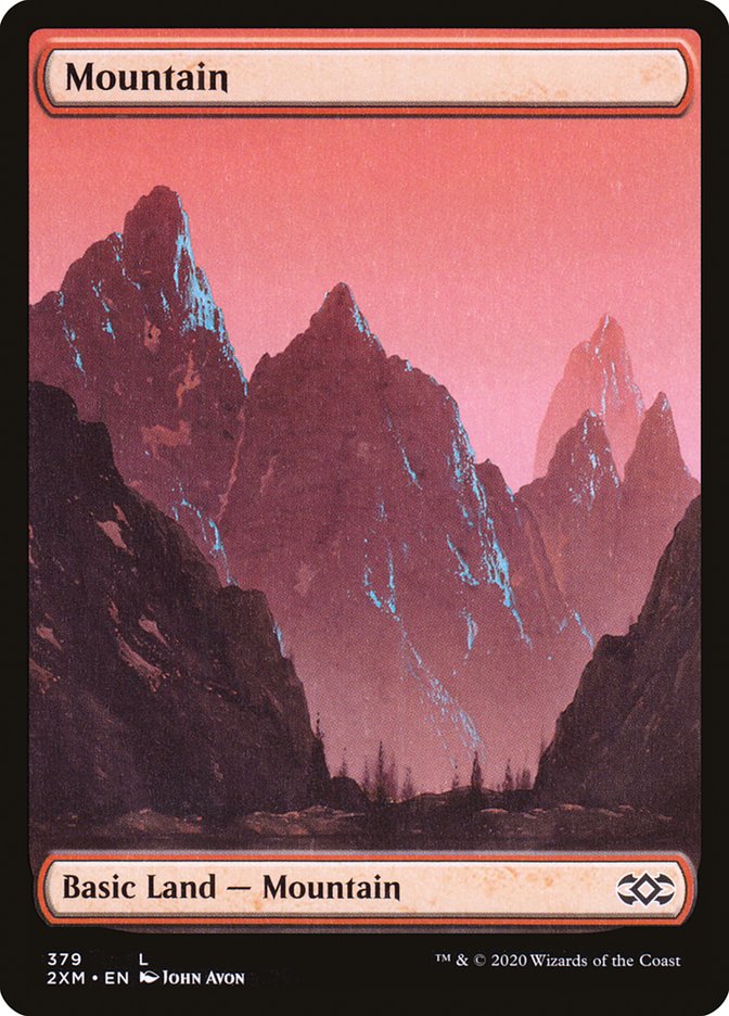 Mountain (379) [Double Masters] | Galaxy Games LLC