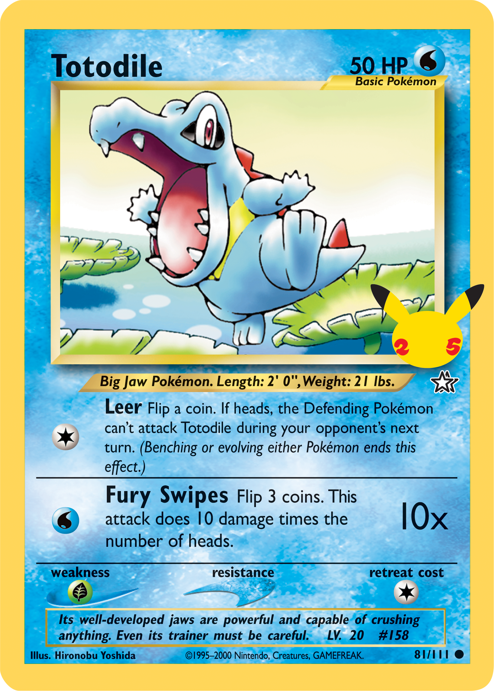 Totodile (81/111) [First Partner Pack] | Galaxy Games LLC