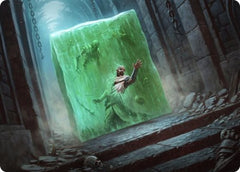 Gelatinous Cube Art Card [Dungeons & Dragons: Adventures in the Forgotten Realms Art Series] | Galaxy Games LLC