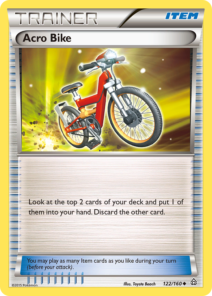 Acro Bike (122/160) [XY: Primal Clash] | Galaxy Games LLC