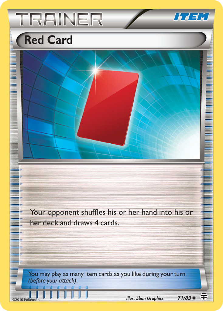 Red Card (71/83) [XY: Generations] | Galaxy Games LLC