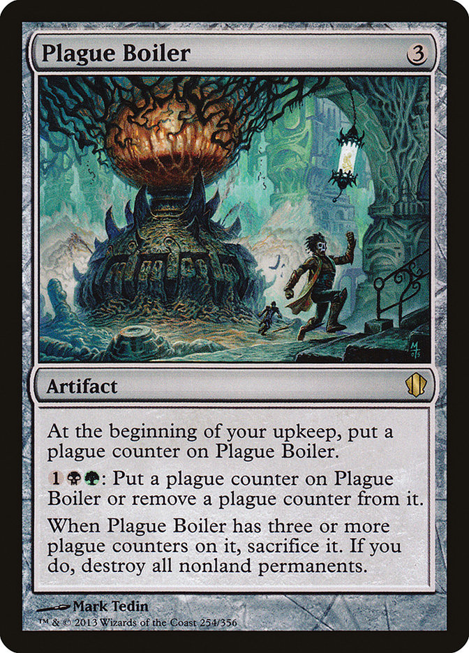 Plague Boiler [Commander 2013] | Galaxy Games LLC