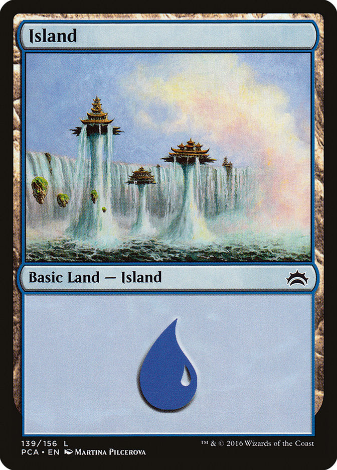 Island (139) [Planechase Anthology] | Galaxy Games LLC