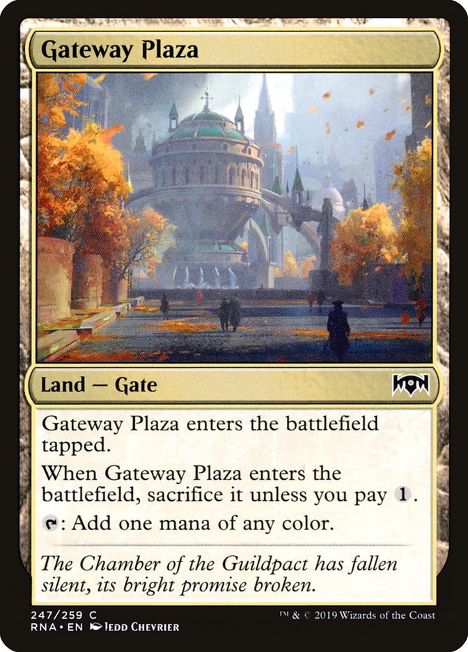 Gateway Plaza [Ravnica Allegiance] | Galaxy Games LLC