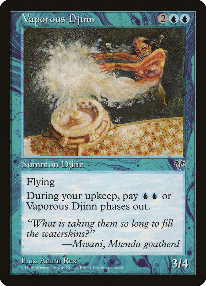 Vaporous Djinn [Mirage] | Galaxy Games LLC
