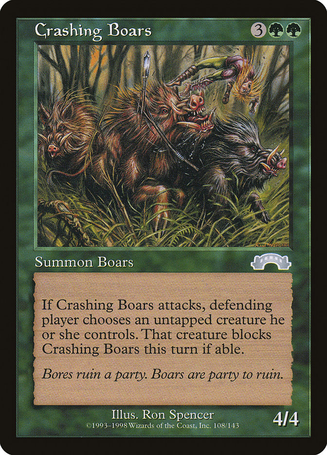 Crashing Boars [Exodus] | Galaxy Games LLC