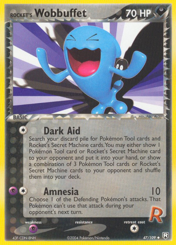 Rocket's Wobbuffet (47/109) [EX: Team Rocket Returns] | Galaxy Games LLC