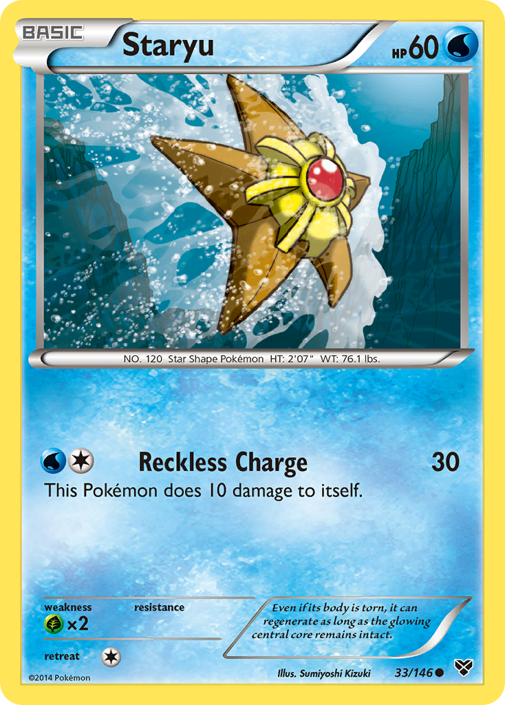 Staryu (33/146) [XY: Base Set] | Galaxy Games LLC