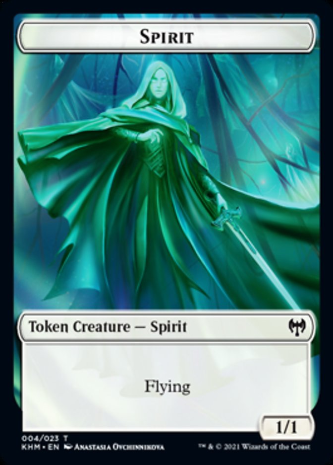 Spirit Token [Kaldheim Tokens] | Galaxy Games LLC