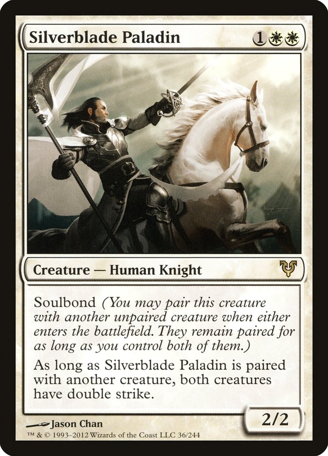 Silverblade Paladin [Avacyn Restored] | Galaxy Games LLC