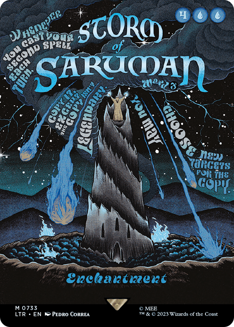 Storm of Saruman (Borderless Poster) [The Lord of the Rings: Tales of Middle-Earth] | Galaxy Games LLC