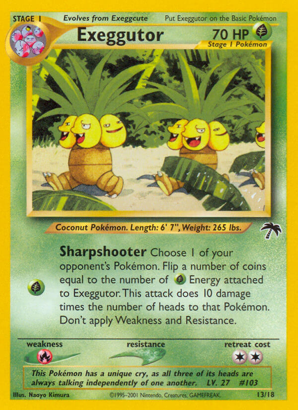 Exeggutor (13/18) [Southern Islands] | Galaxy Games LLC