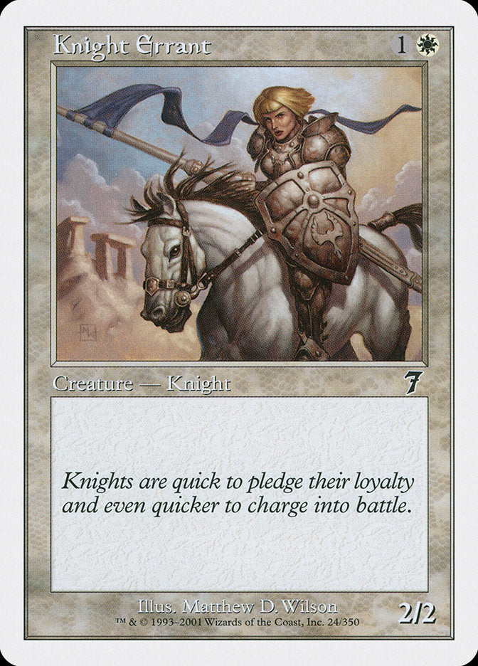 Knight Errant [Seventh Edition] | Galaxy Games LLC