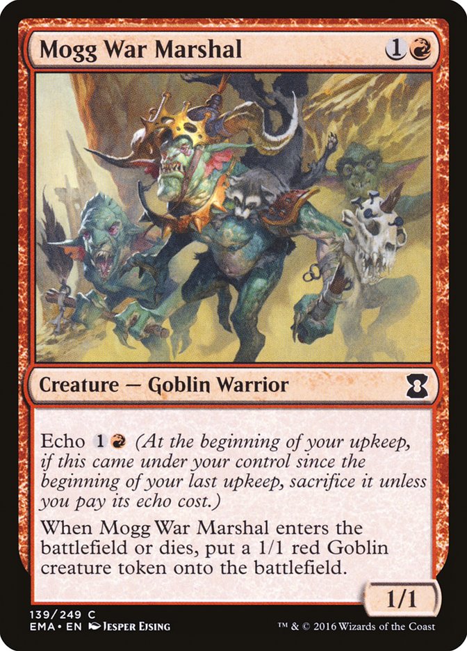 Mogg War Marshal [Eternal Masters] | Galaxy Games LLC
