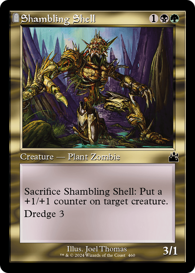 Shambling Shell (Retro Frame) [Ravnica Remastered] | Galaxy Games LLC