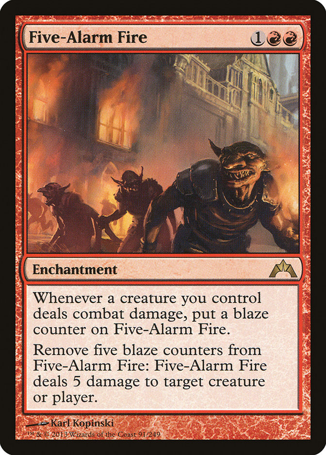Five-Alarm Fire [Gatecrash] | Galaxy Games LLC