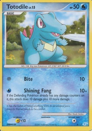 Totodile (8/12) [Diamond & Pearl: Trainer Kit - Manaphy] | Galaxy Games LLC