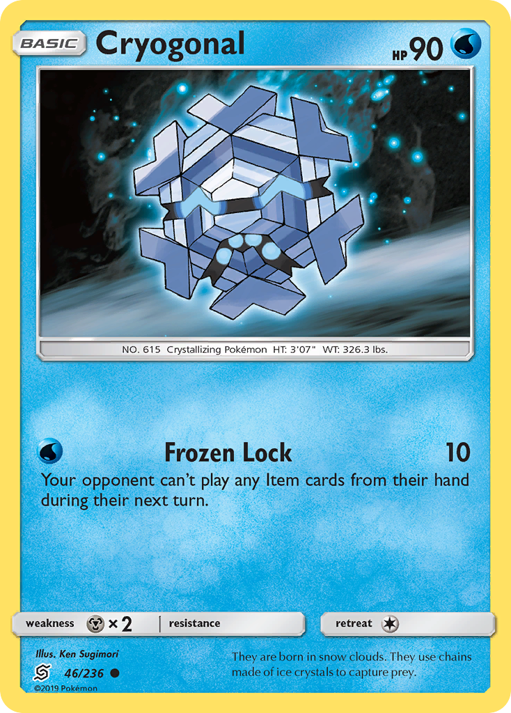 Cryogonal (46/236) [Sun & Moon: Unified Minds] | Galaxy Games LLC