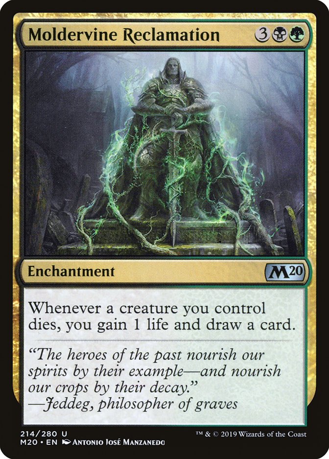 Moldervine Reclamation [Core Set 2020] | Galaxy Games LLC