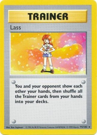 Lass (75/102) [Base Set Shadowless Unlimited] | Galaxy Games LLC