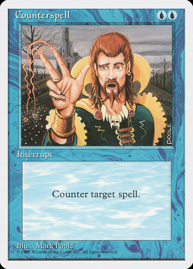 Counterspell [Fourth Edition] | Galaxy Games LLC