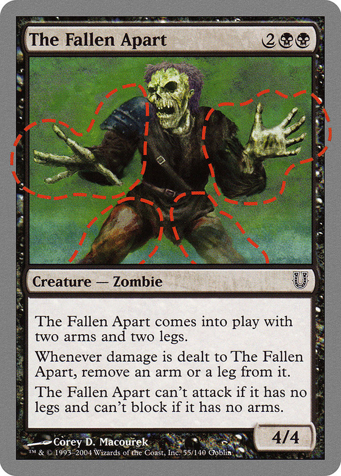 The Fallen Apart [Unhinged] | Galaxy Games LLC