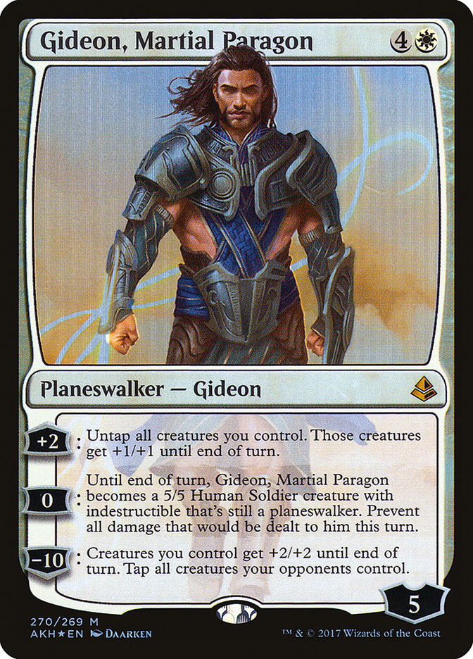 Gideon, Martial Paragon [Amonkhet] | Galaxy Games LLC
