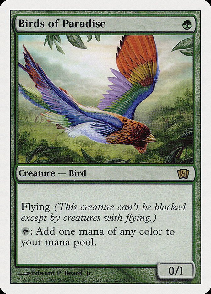 Birds of Paradise [Eighth Edition] | Galaxy Games LLC