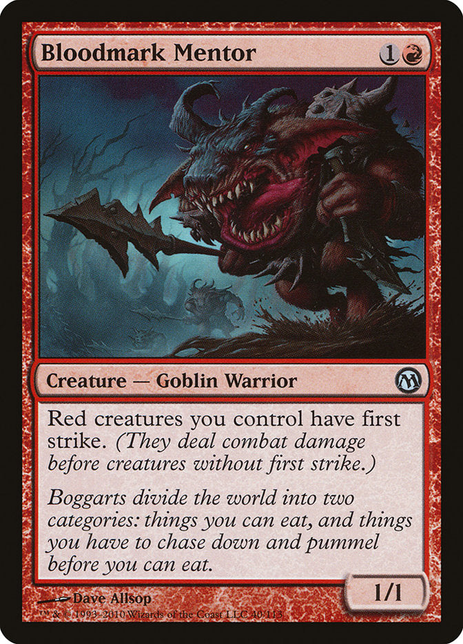 Bloodmark Mentor [Duels of the Planeswalkers] | Galaxy Games LLC