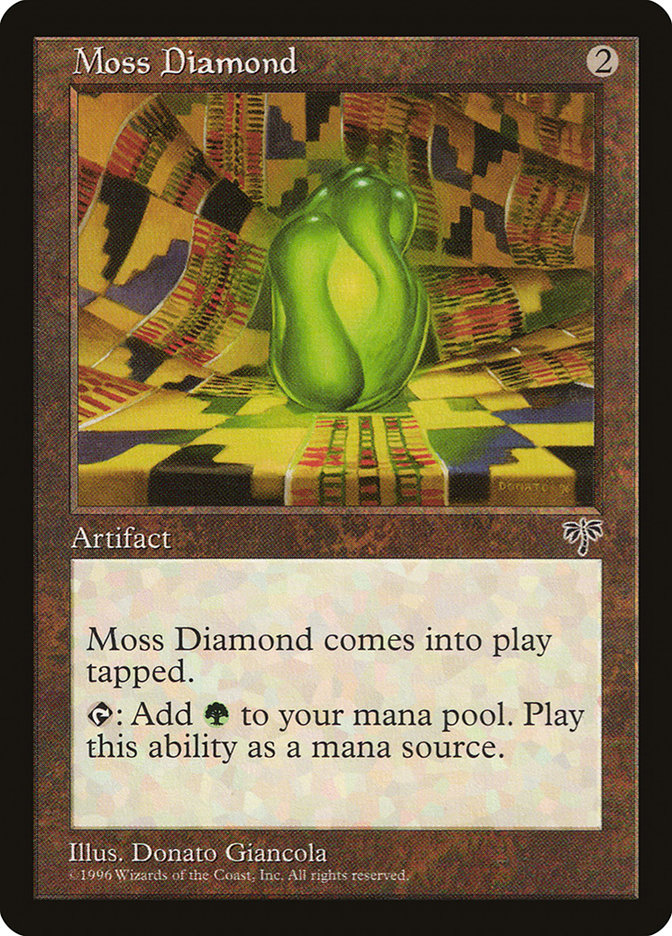 Moss Diamond [Mirage] | Galaxy Games LLC