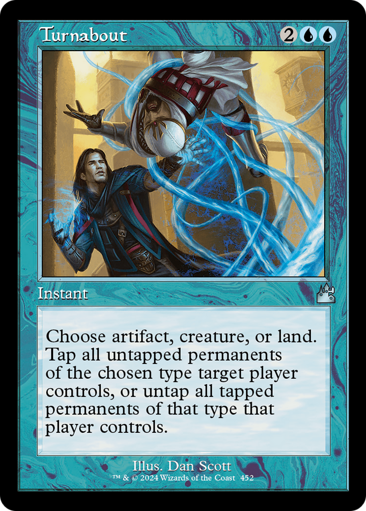 Turnabout (Retro Frame) [Ravnica Remastered] | Galaxy Games LLC
