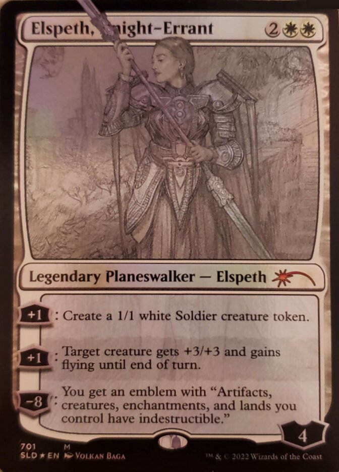 Elspeth, Knight-Errant (Sketch) [Secret Lair Drop Promos] | Galaxy Games LLC
