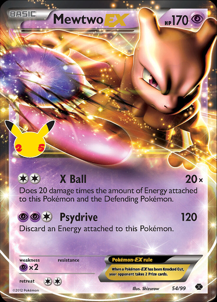 Mewtwo EX (54/99) [Celebrations: 25th Anniversary - Classic Collection] | Galaxy Games LLC