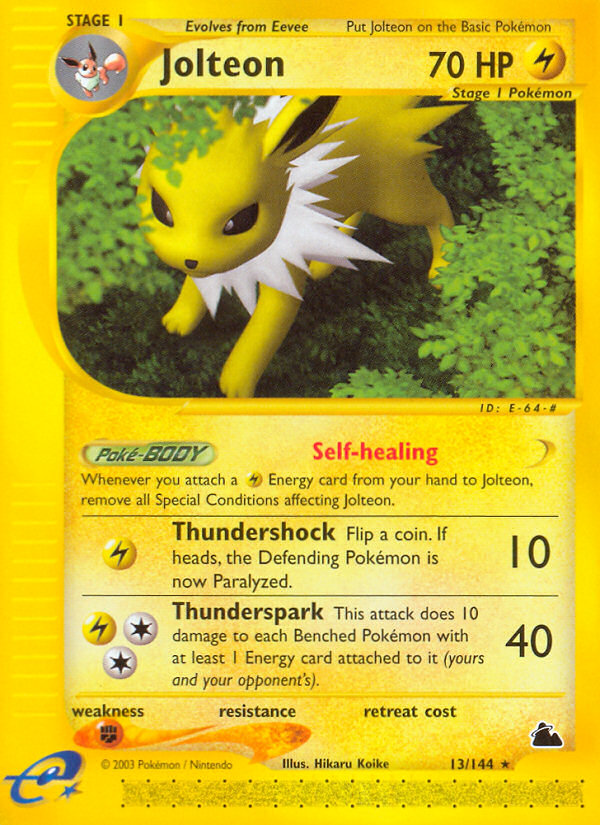 Jolteon (13/144) [Skyridge] | Galaxy Games LLC