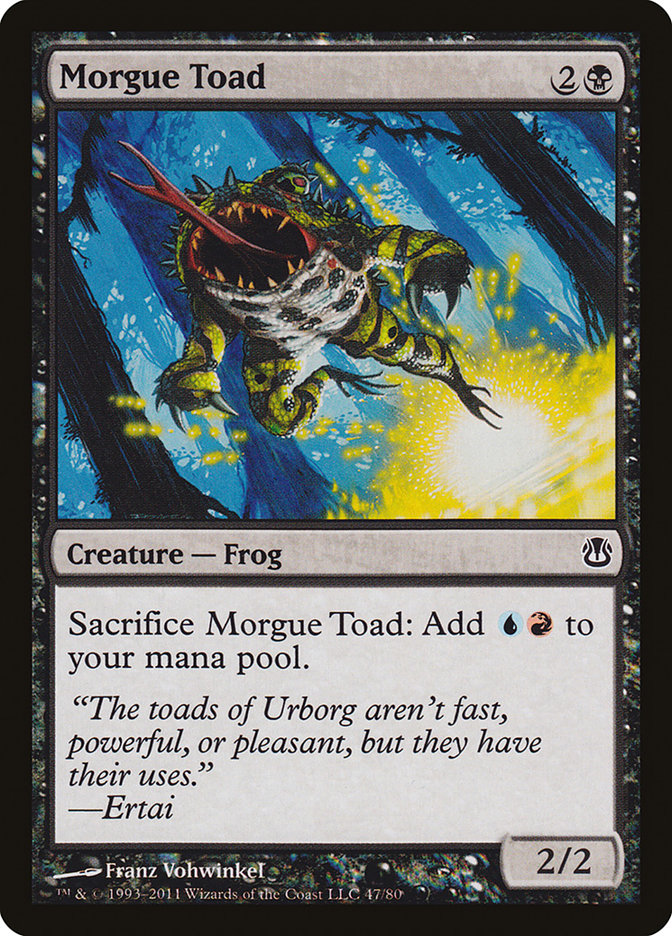 Morgue Toad [Duel Decks: Ajani vs. Nicol Bolas] | Galaxy Games LLC
