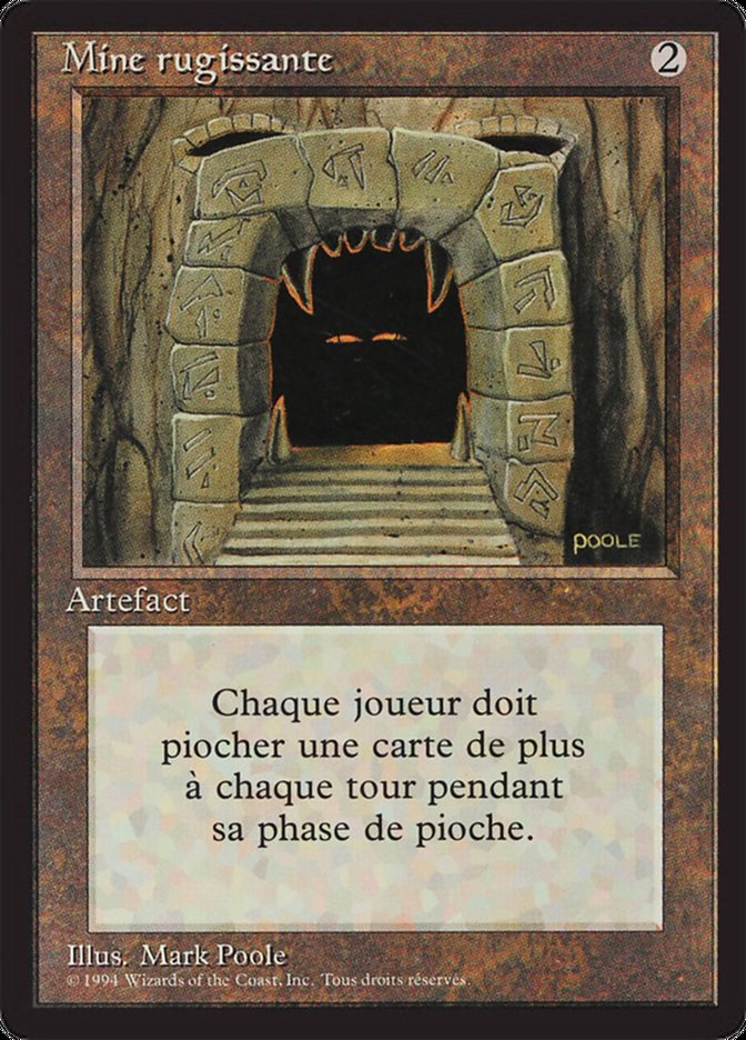Howling Mine [Foreign Black Border] | Galaxy Games LLC