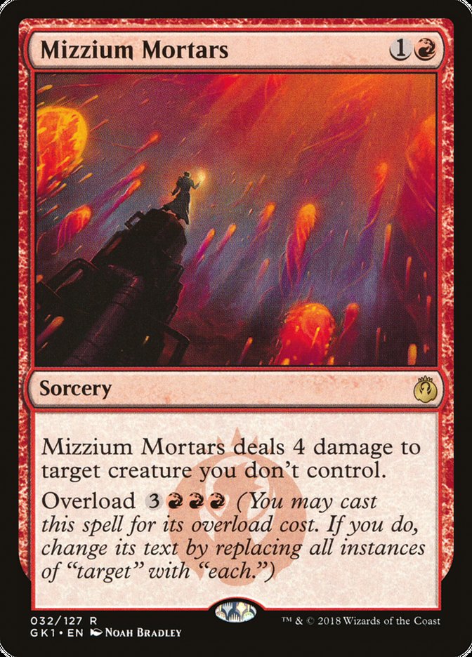 Mizzium Mortars [Guilds of Ravnica Guild Kit] | Galaxy Games LLC