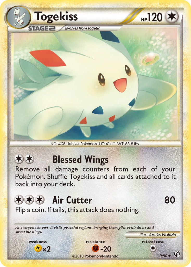 Togekiss (9/90) (Theme Deck Exclusive) [HeartGold & SoulSilver: Undaunted] | Galaxy Games LLC